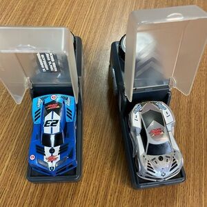 Remote Control Racing Car Set - Blue and Gray
